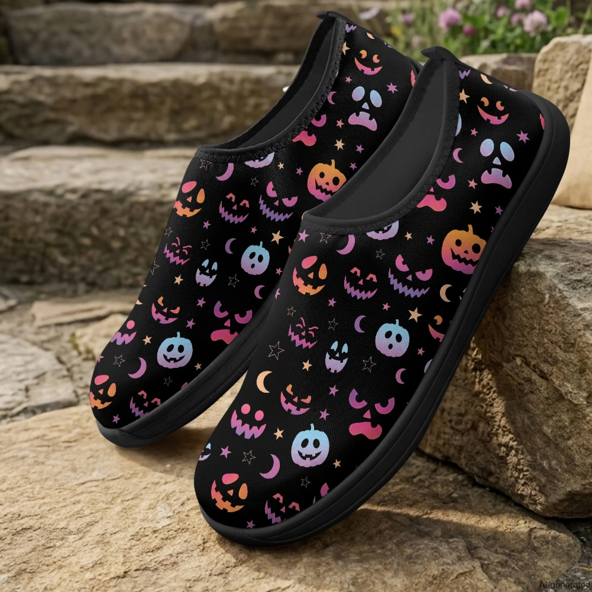XIXIRIMIDO Slip-on Wide-toed Shoes Pantufa Pumpkins Nurse Sneakers Women Sneakers Man Shoes Tenis Feminino Nurse Shoes 36-46