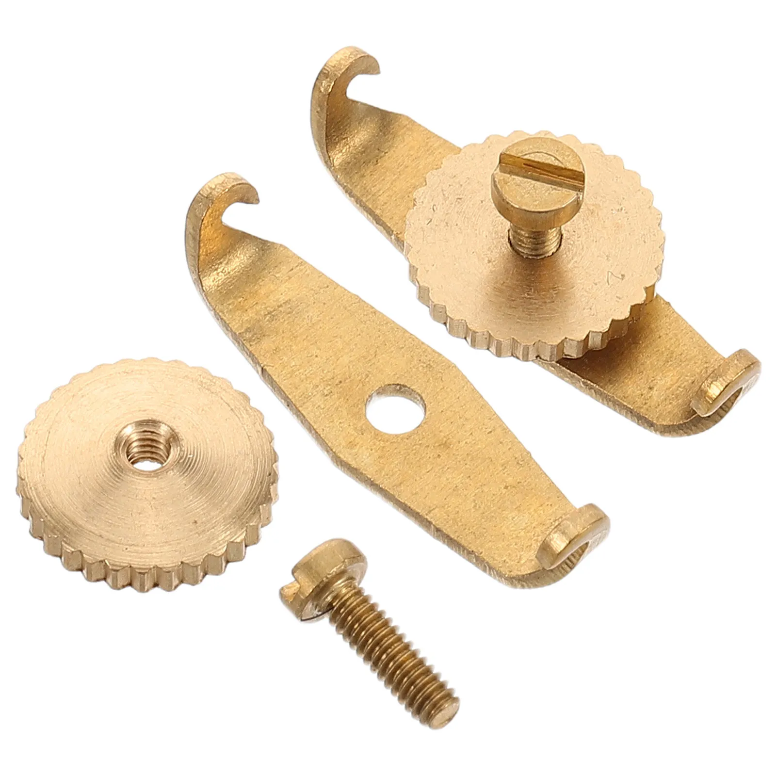 2Pcs Erhu Fine Tuners Copper Metal Micro Tuner for Accurate Pitch Adjustment Portable Erhu Accessory Musical Instrument Supply