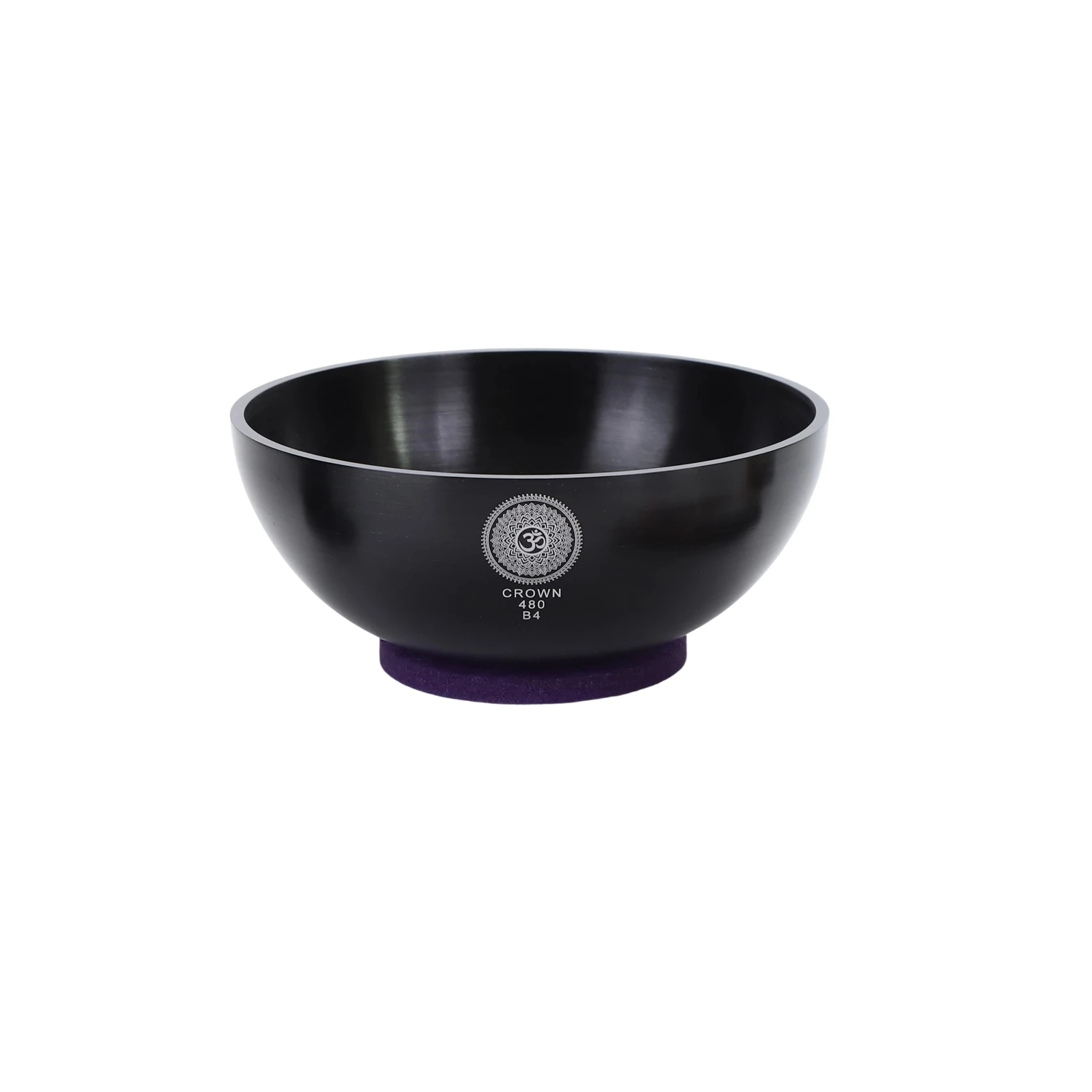 Standing Bells Black Tuned Note B4 480HZ 7.5 Inch Of Schumann Frequency For Sound Healing Bath Ideal For Yoga