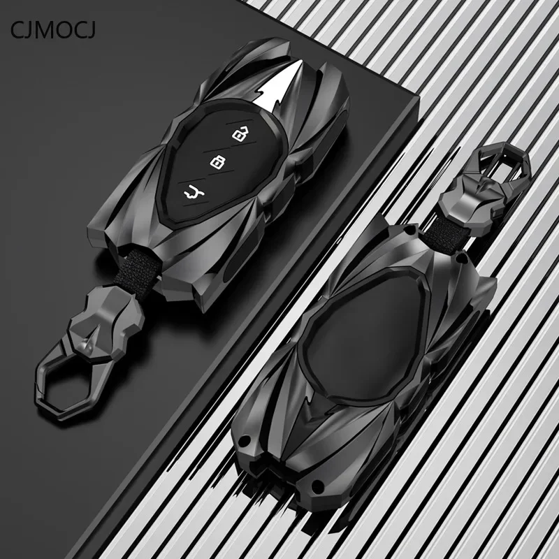 

Zinc Alloy Car Key Case Covers for Wuling Starlight S/Bingo SUV/Macaron 3rd Gen/Starlight Keychain Accessories