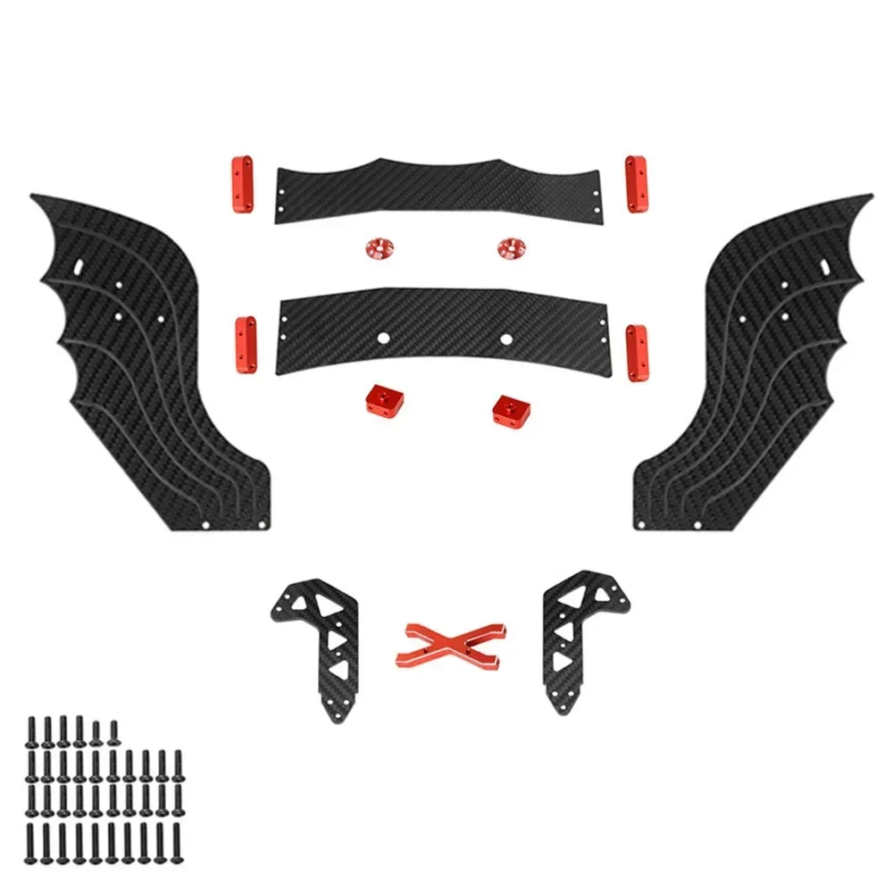 

Carbon Fiber Diffuser Supports Rear Wing Support Frame For ARRMA F1 LIMITLESS 1/7 RC Car Upgrade Parts