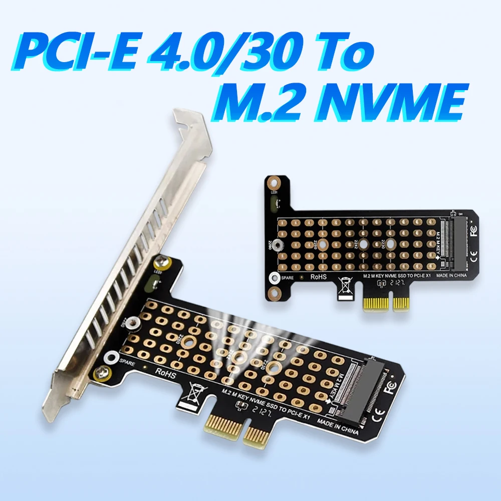 

ADT-Link M.2 NVME B&M Key To PCIe 4.0/3.0 X1 X1 X4 X8 X16 Interface Adapter Card SSD Hard Disk PC Motherboard for 2230 2242