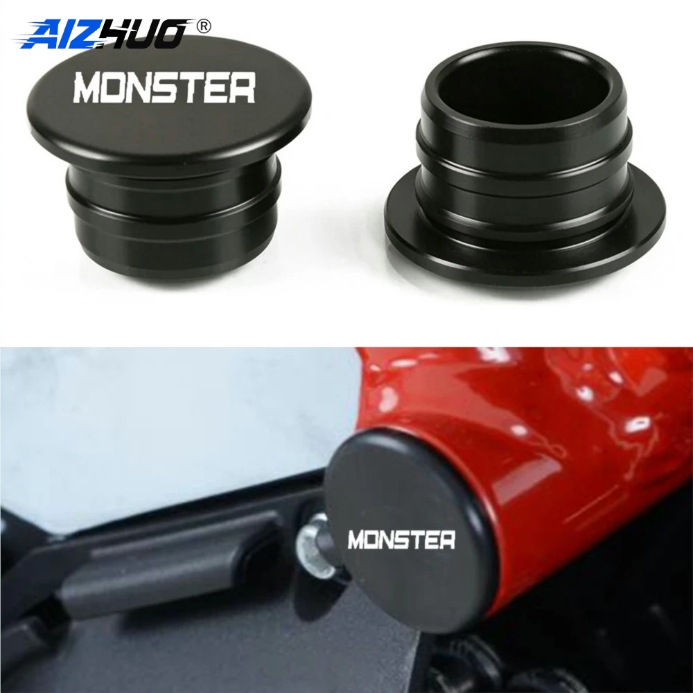 Motorcycle Accessories Frame Plug Cap Kit Scrambler Classic Icon 2015-2018 Swing Arm Hole Plugs Covers FOR Ducati MONSTER 797