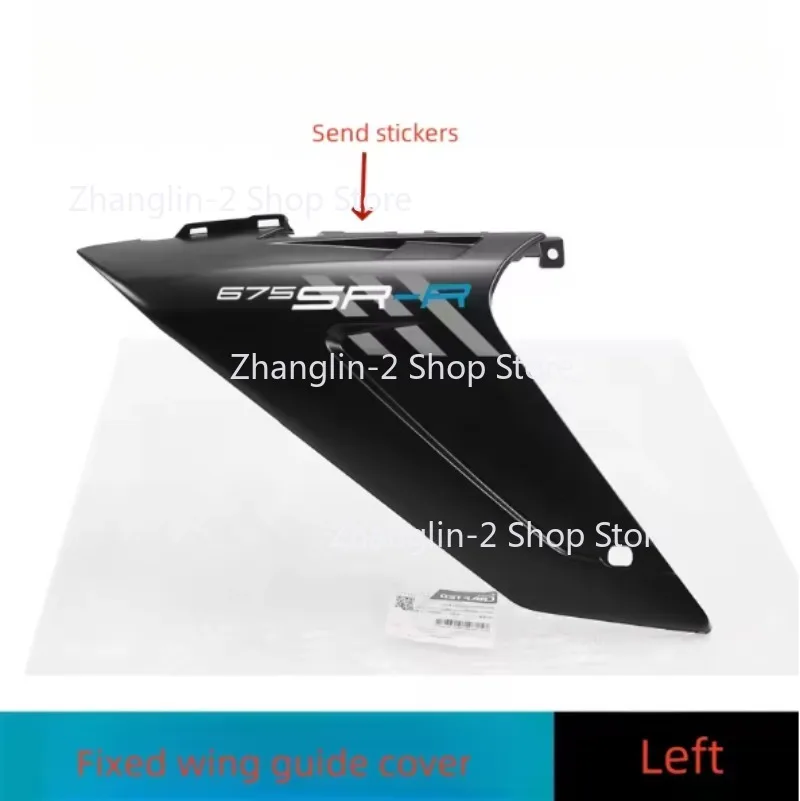 

1pc for CFMOTO 675SR 675SR-R Motorcycle Fixed Wing Guide Cover Wing Decorative Panel Wind Blade Plastic Shell Protective Panel