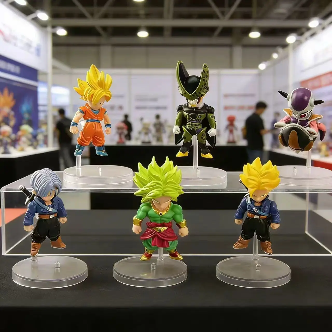 6 teile/satz Dragon Ball Anime Figur Goku Vegeta Magic Man Buou Felisaz Shalu Cartoon Puppe Spielzeug Ornamente