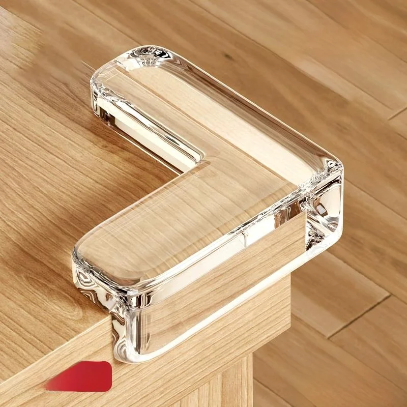 

Прозрачные силиконовые защитные уголки для столов и шкафов, защита от ударов для детей, защита для стекла