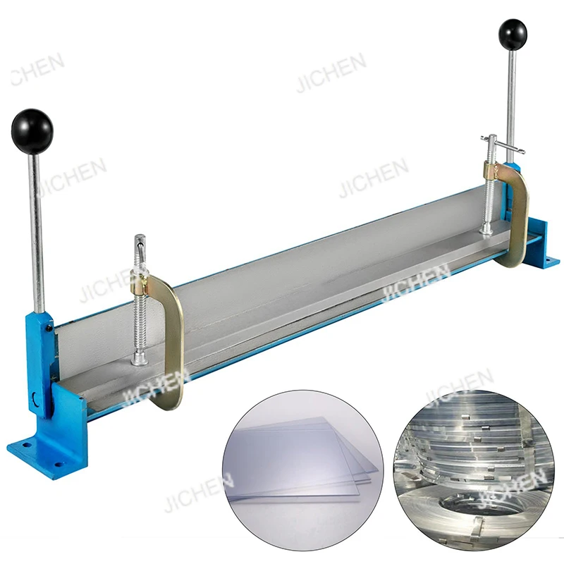 

915 мм промышленный гибочный тормоз для металла, складной станок для стального листа, алюминиевый пластин, инструмент для гибки с 2 C-образными зажимами
