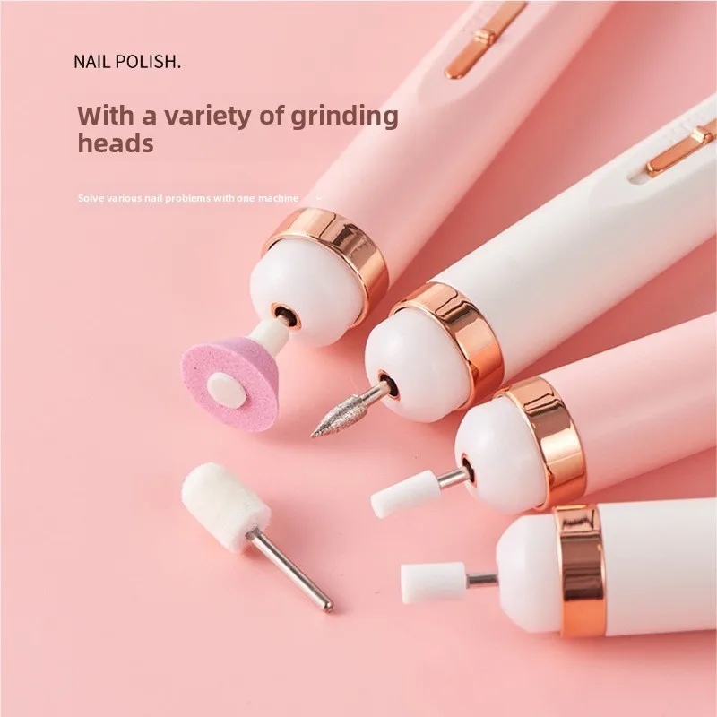 1Pcs Electric Nail Grinder Small Tools Nail Remover Nail Machine Portable Exfoliating Set Nail Grinder for Women