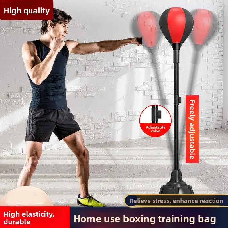 adult-boxing-speed-bag-home-training-equipment-adjustable-hanging-sandbag-reflex-target-not-wobbly-old-fashioned-boxing-puncher