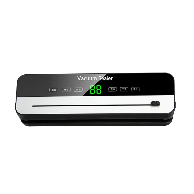 

High Quality Automatic Professional Home Kitchen Outdoor Vacuum Sealer Machine Easy Use Cutter Battery Power Source