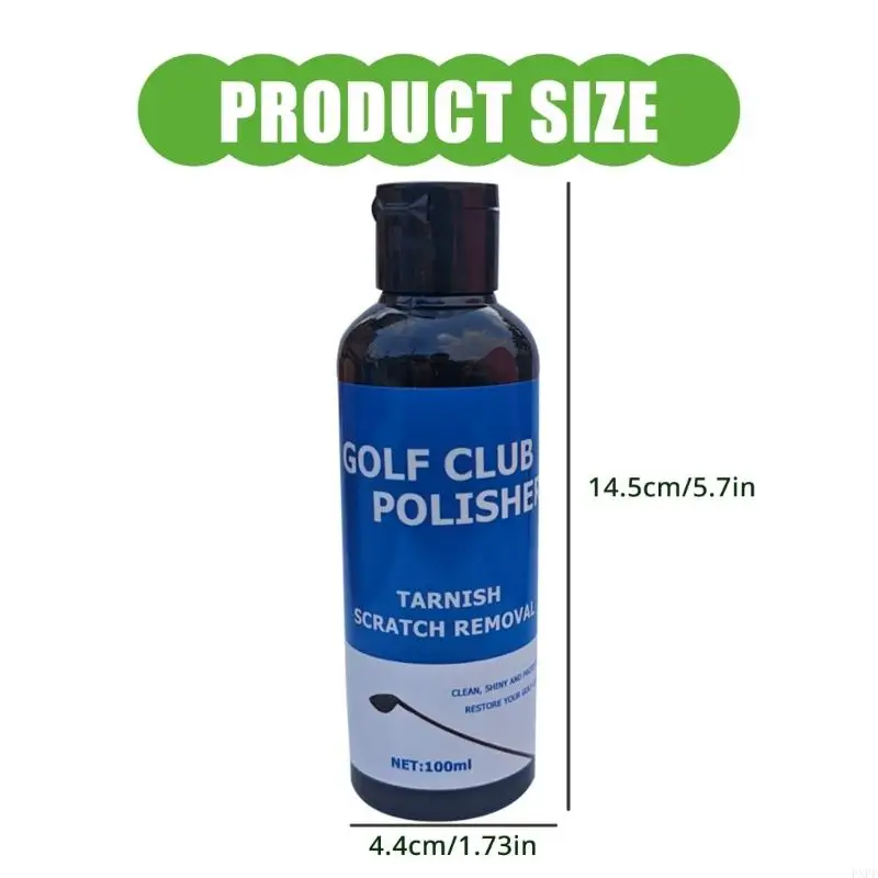 Pxpf Golf Club Head Cleaner Polonteur 100 Golf Club Scratch Remover Cleaning Solution Professional Restoor Golf Accessoires