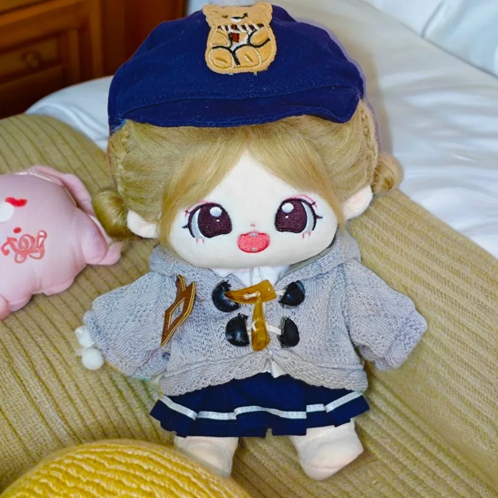 

Комплект хлопковой кукольной одежды в академическом стиле, рюкзак, шляпа, хлопковая кукольная юбка, платье, милое платье для кукол-идолов, аксессуары для кукол