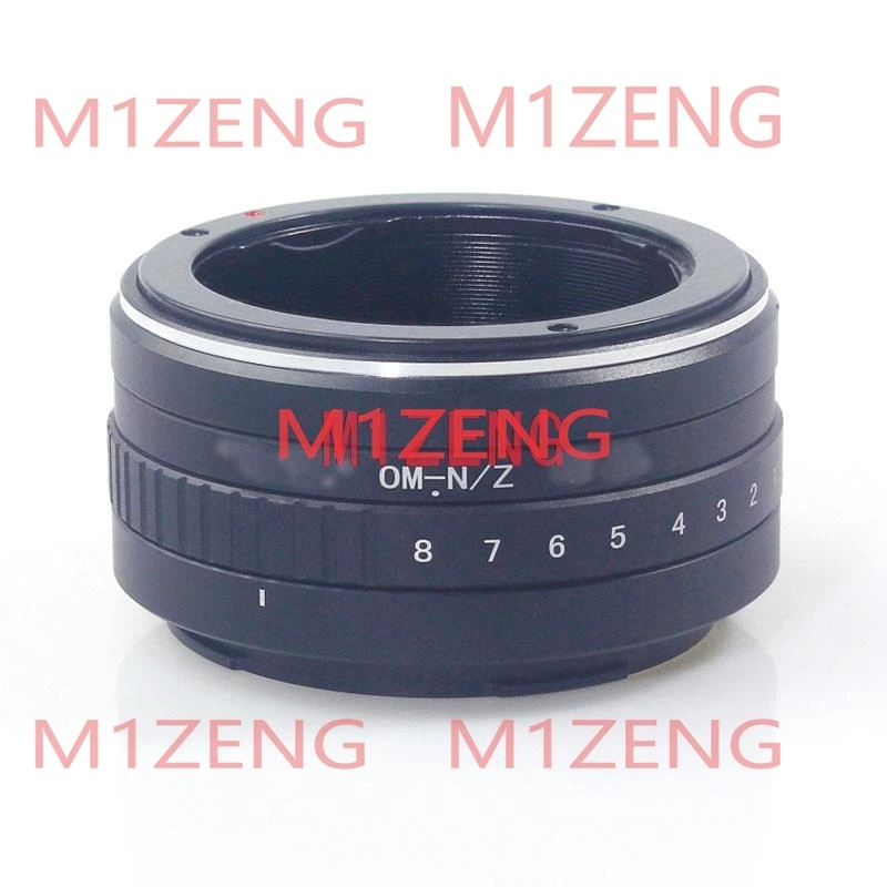 

OM-NZ Tilt adapter ring for olympus om mount lens to nikon Z Mount Z5 Z6 Z7 Z6II Z7II Z9 ZFC Z50 full frame mirrorless camera