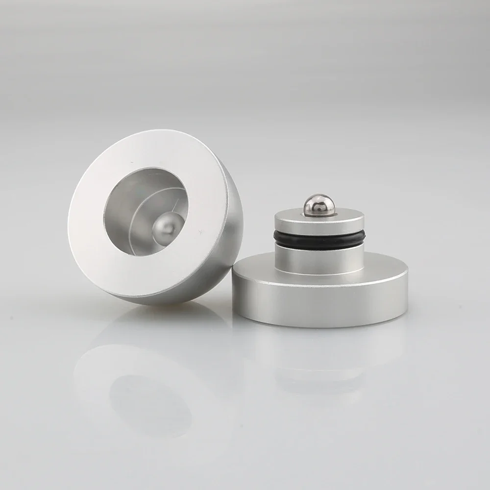 4Pcs Speakers Stand Amplifier Turntable Feet Pads Chassis Beads Anti-shock Shock Absorber Foot Pad Vibration Absorption Stands