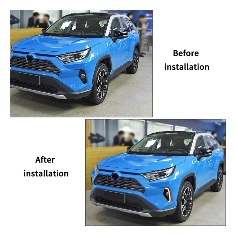 

Tri-Color Daytime Running Light Fog Light LED for Toyota RAV4