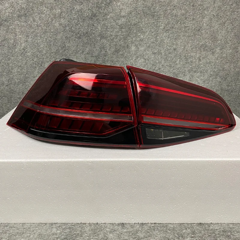 12V LED Tail Lights Assembly For  Golf 7 MK7 7.5 2013-2020 Tail Lamps With Dynamic Turning Lights Brake Reverse lights