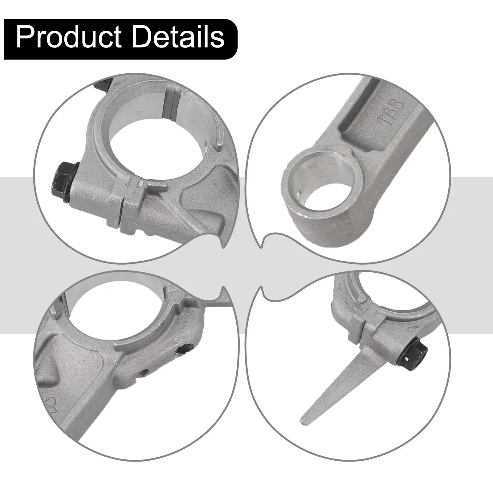 13200-Z0Y-010 Connecting Rod for Honda For GX200 5.5HP and 6.5HP Engine Models Precision Fit Metal Engine Component