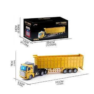 لعبة نصف مقطورة لاسلكية للتحكم عن بعد ، شاحنة ثقيلة ، حاوية ، مقطورة ، محاكاة ، سيارة نموذجية أفضل 10 شاحنات مرسيدس للتحكم عن بعد - رقم 3