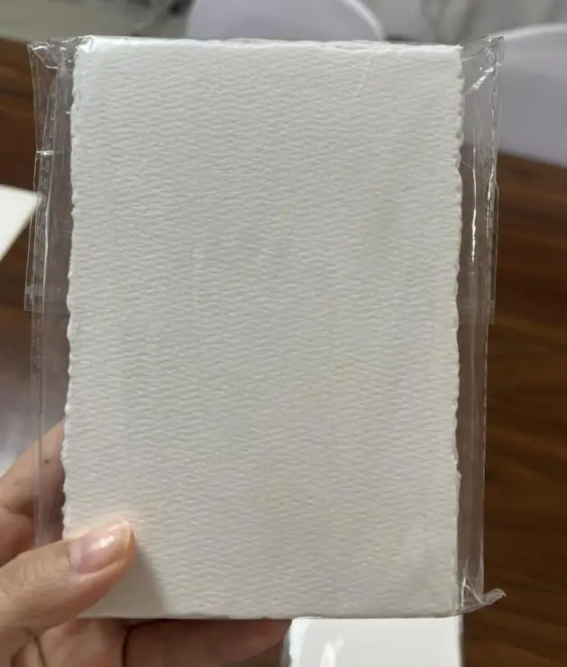 

25 Sheets Watercolor Paper Cold Press Textured Finish Resistant to Yellowing and Damage Watercolor Paper Pad Water Color Cards