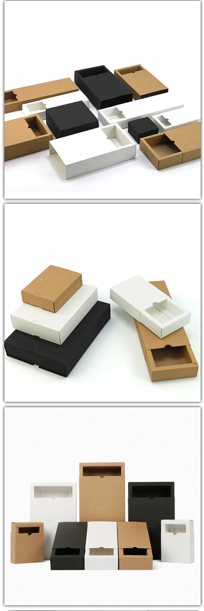 Faltbare Geschenkverpackungs-Schubladenbox für Partys, Geburtstage und Feiertagsveranstaltungen, unterstützt individuelles Logo – Detail 3