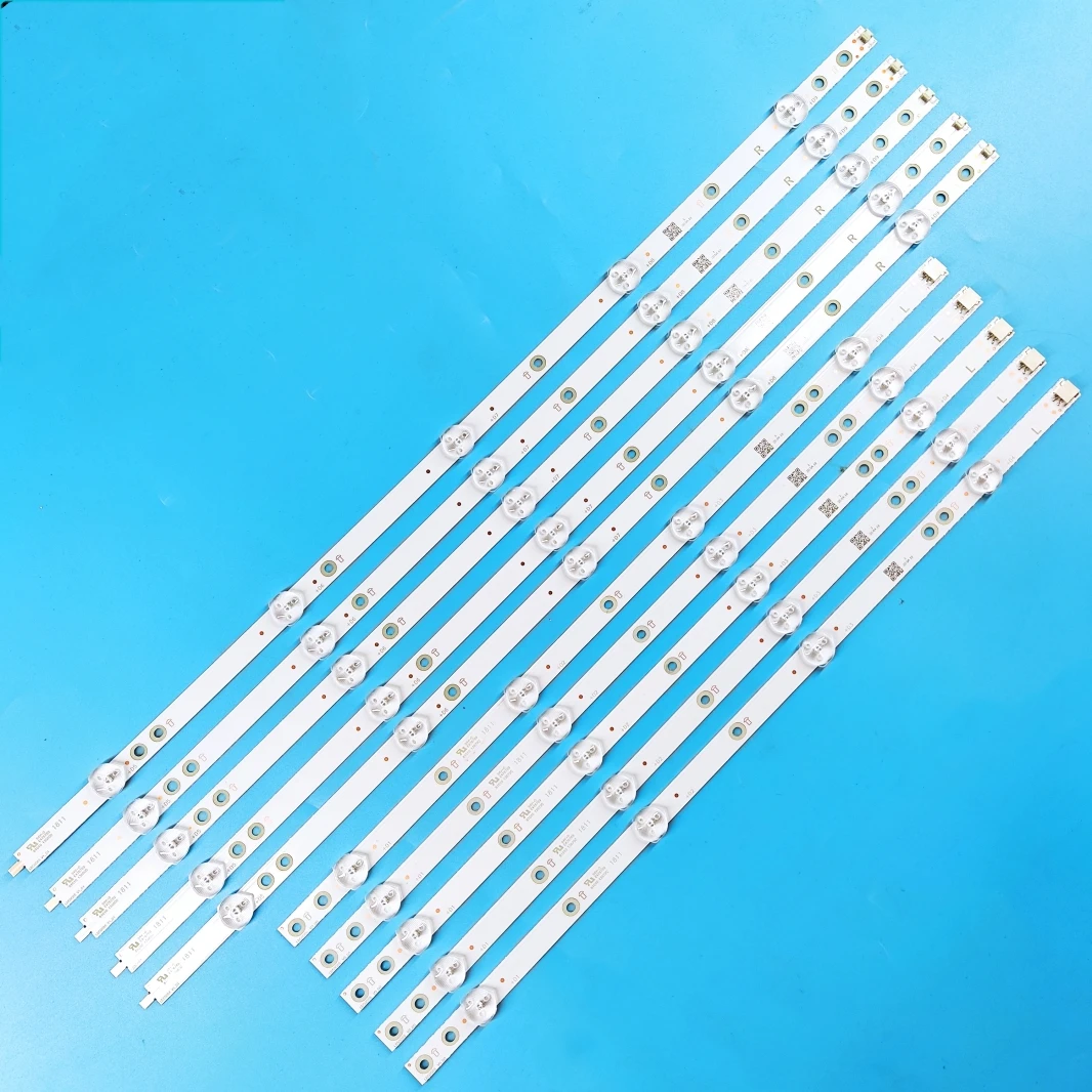 10 sztuk podświetlenie LED bar dla 50PUS6201 50PUS7383 50PUS6753 50PUS6162 50PUS6262 50PUS6503 TPT500U1-QVN03.U LB50082 LB50086 LB50089