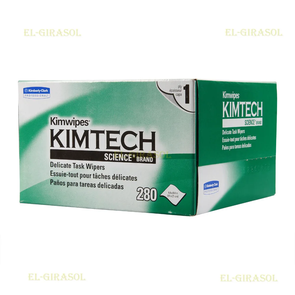 5pcs Optical Fiber Cleaning KIMTECH Kimwipes Dustfree Paper Optical fiber wiping paper Fiber cleaning paper