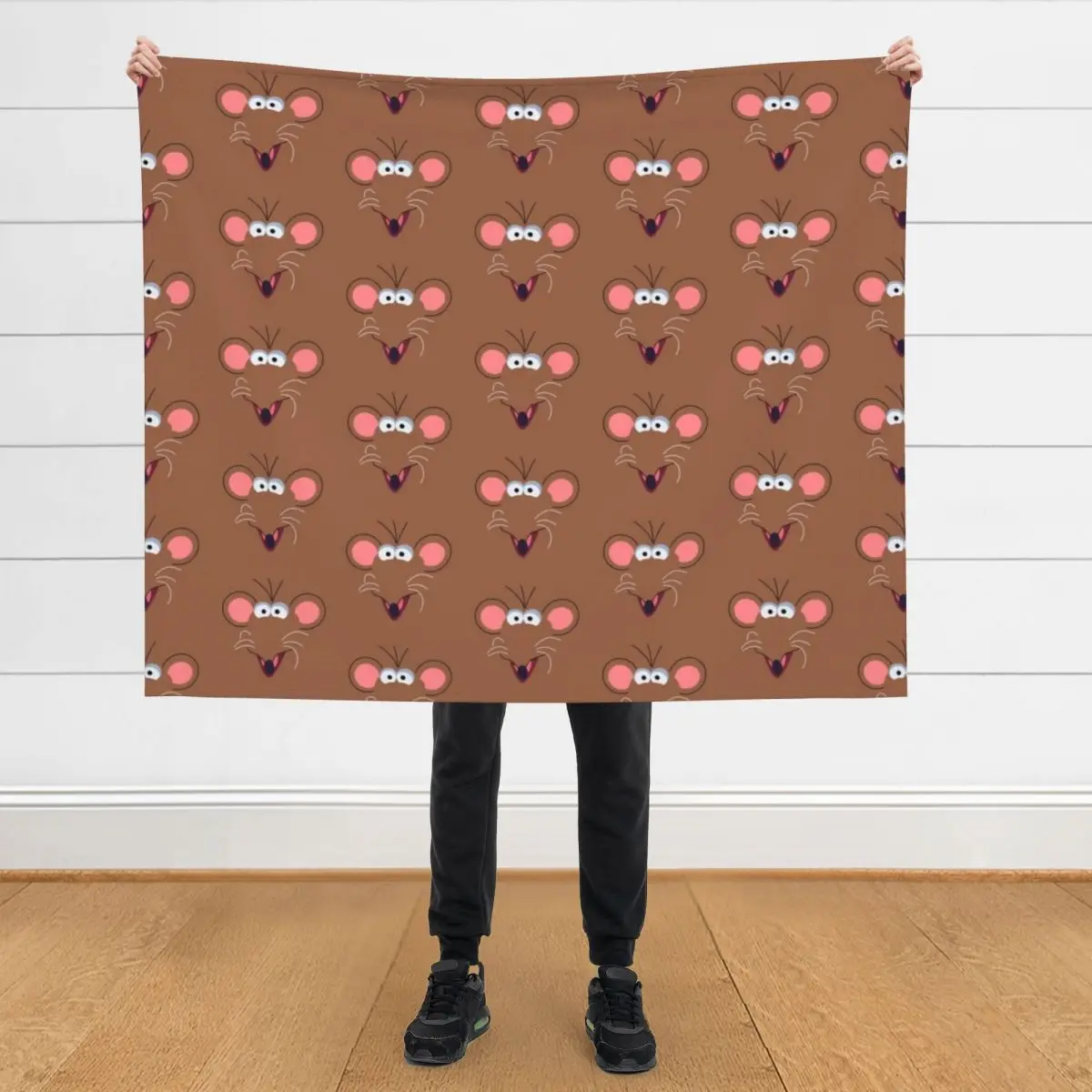 

Rizzo the rat Throw Blanket Hair Furry christmas gifts Blankets