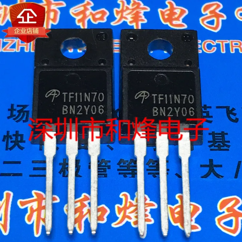 

Original 6PCS/lot TF11N70 AOTF11N70 TO-220F 700V 11A