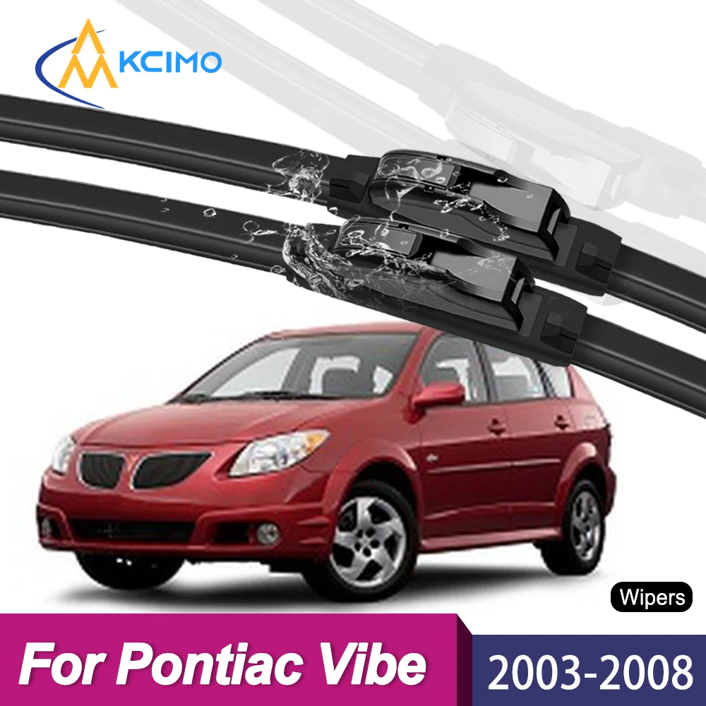 

OEM Style Exact Fit Front Windshield Wiper Blades For Pontiac Vibe 2003-2008 Perfect Replacement Wiper Kit