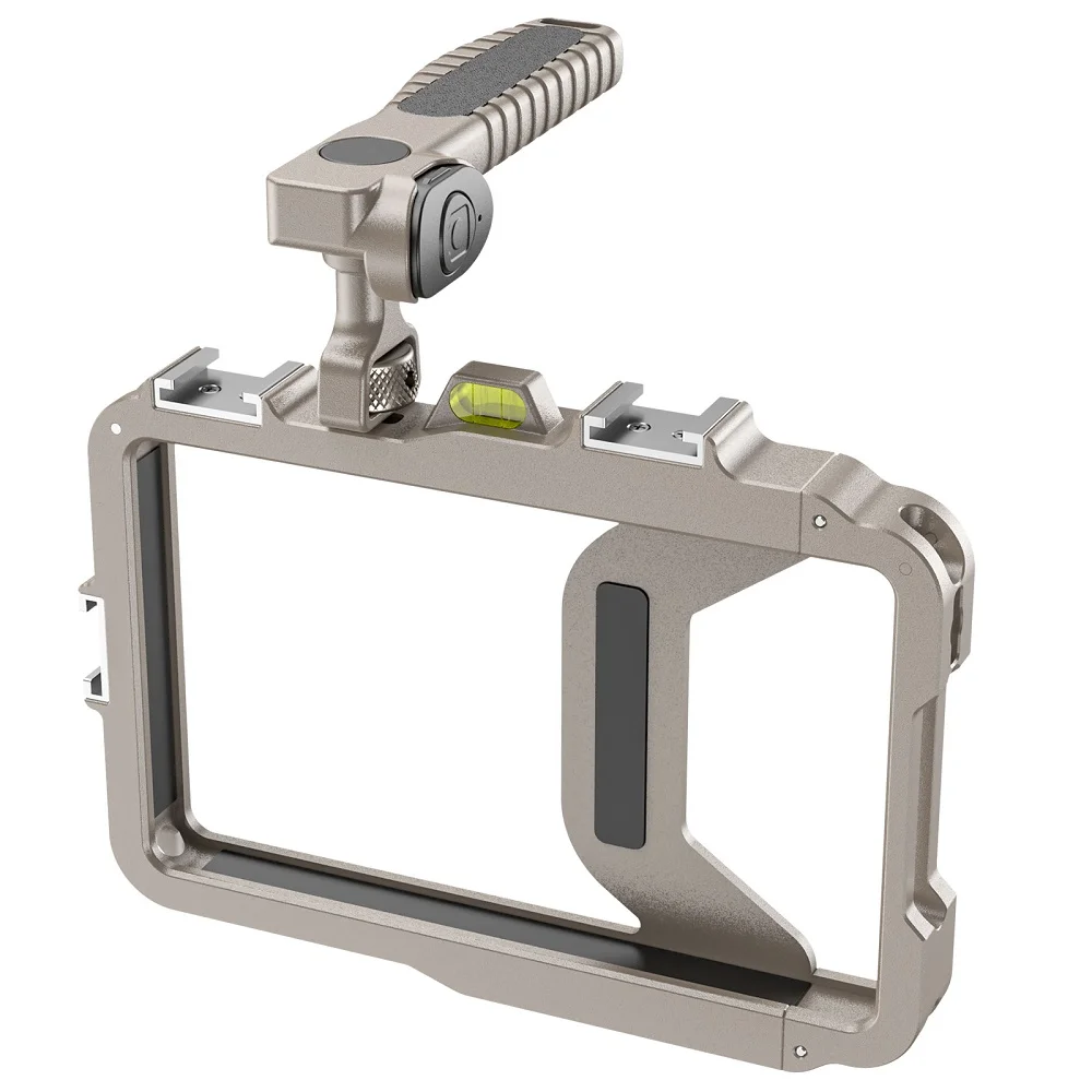 Mcoplus Dual Handle Stabilizer Phone Cage Video Rig Kit for iPhone 16 15 14 13 12 11 Pro Max XS Max X 8 plus OnePlus 7 Pro Samsu