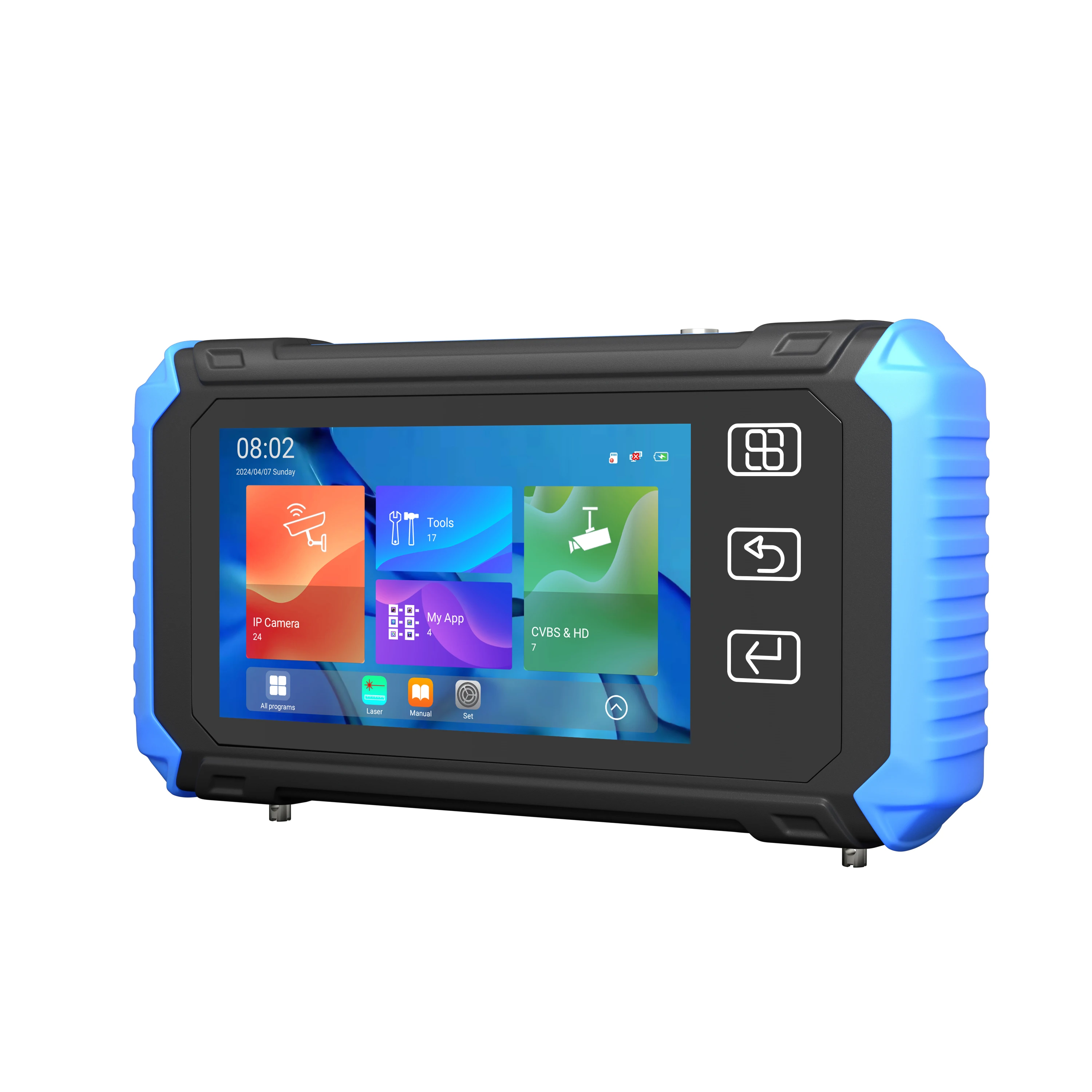 

5 inch capacitive touch screen, resolution 1920 × 1080 IPS HD full view DT-A61