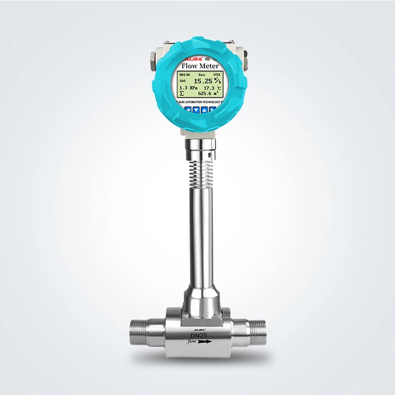 High Temperature Vortex Flowmeter Gas Liquid Flowmeter  Natural Gas Steam Flow Meter