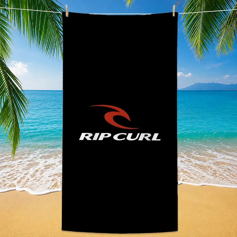 Brand Rip Curl Towel Polyester Beach Towel Quick Dry Sand Free Bath Towel for Summer Pool Travel Vacation
