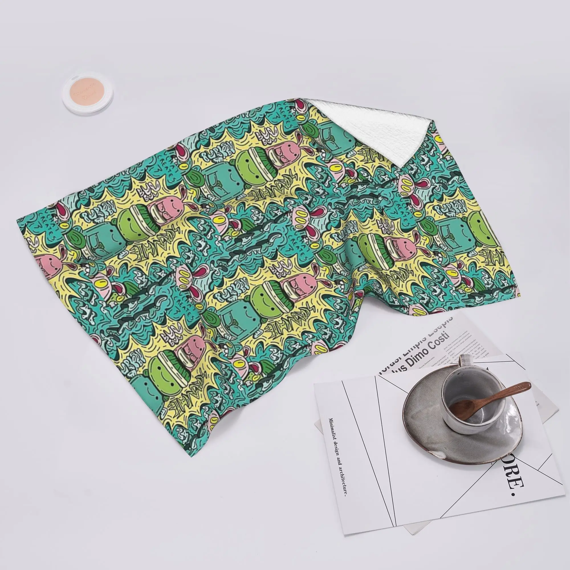 Toalha de Rosto Personalizada Zhc zack, Rápido Secagem, Toalhas de Algodão Absorventes para Piscina e Banho