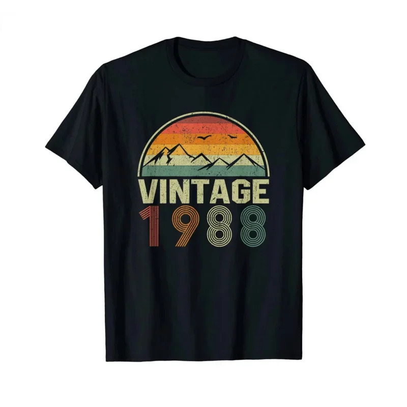 1988 series 34th Birthday T-Shirt Vintage 1988 Limited Edition Cassette Tape 34th Birthday 80s Gift T-Shirt  Unisex Tops Tees