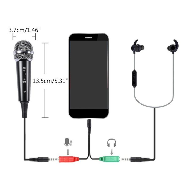 1Set Usb Computer Microfoon Telefoon Condensator Mic Met Akoestische Filter Stand Houder Voor Uitzending Podcasting Online Chatten