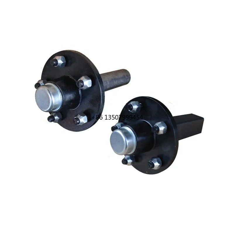

Boat Trailer Parts 40 mm Round Beam PCD 114.3 Stub Axle Wheel Hub