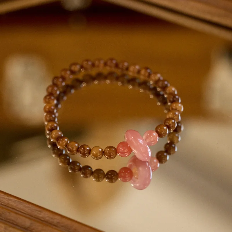 

Natural Kuka Bodhi Bracelet Yanyuan Agate Minimalist New Chinese Style Wenwan for Women Gift for Best Friend Spiritual Wholesale