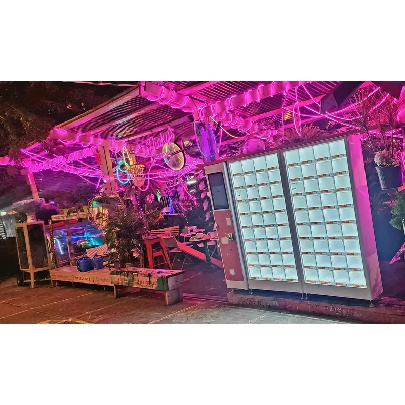 Refrigerated Locker Vending Machine for Fresh Flower 5