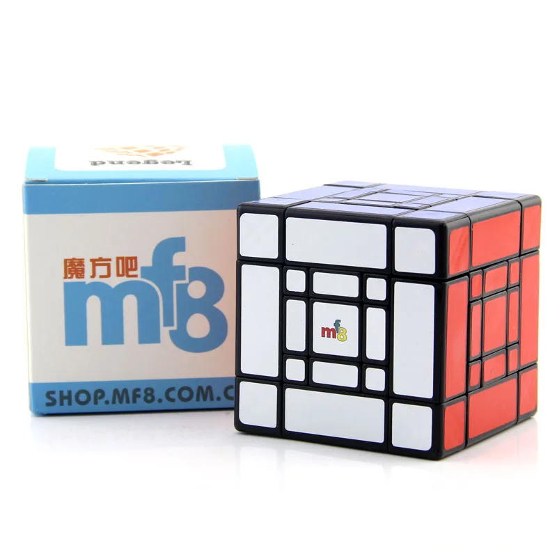 

MF8 Son-Mum Double Deck Mixup Super 3x3x3 Magic Cube Mother and Son Dual Multiple Professional Speed Puzzle Educational Toys