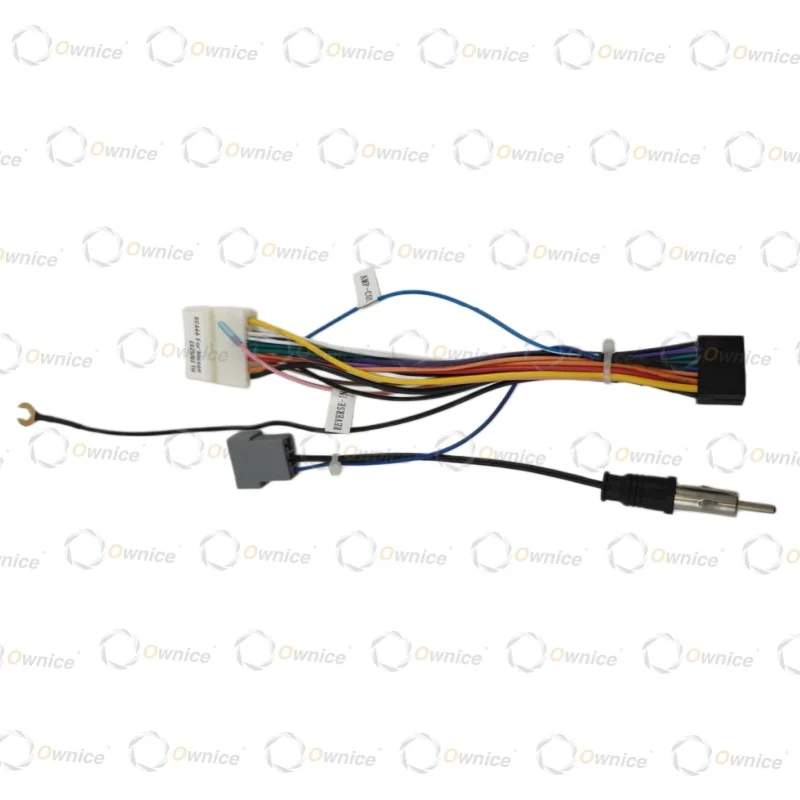 Connector ISO Cable For Nissan Series Used in Ownice Car Entertainment System, just fit for Ownice DVD