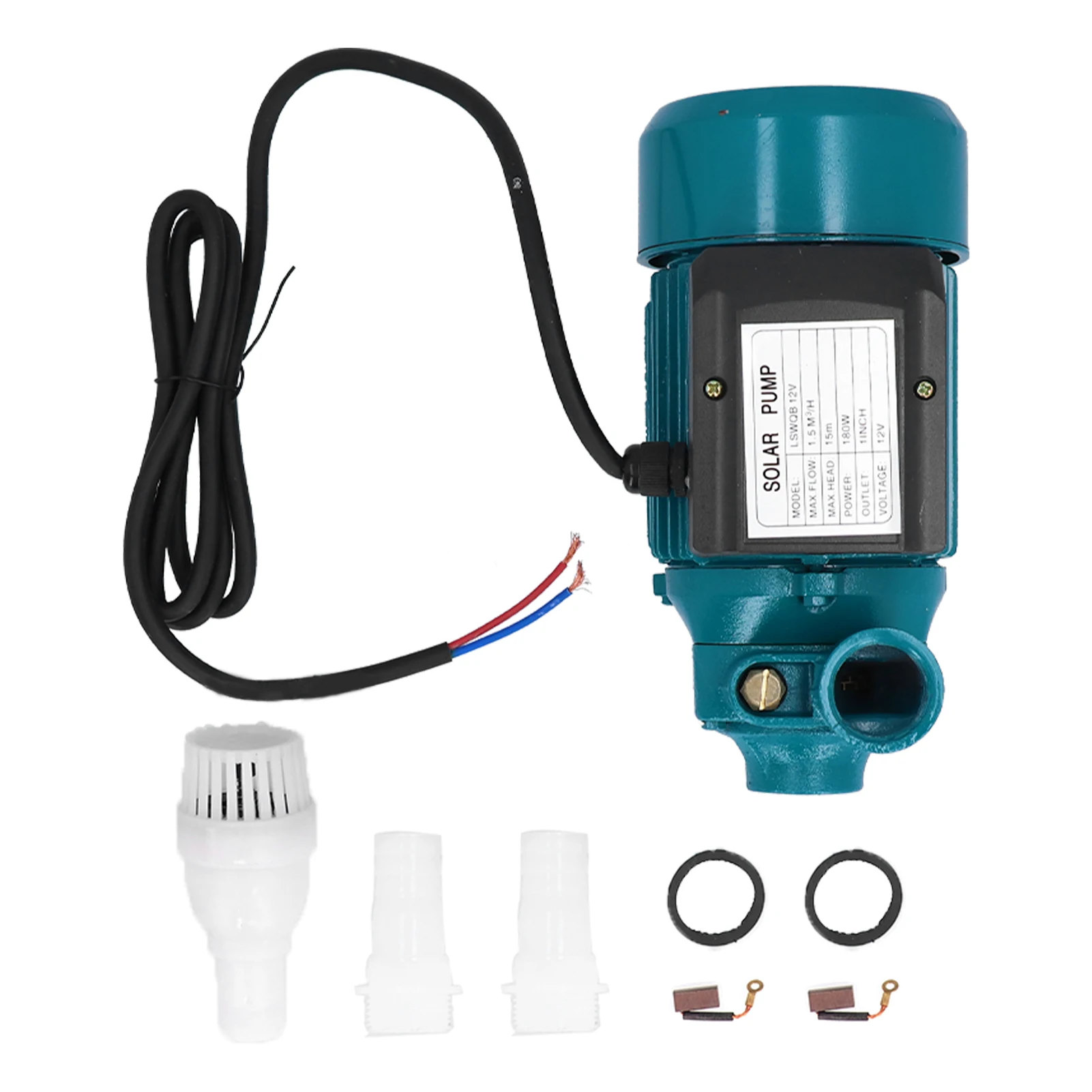 

DC12V 15m 180W Water Pump Unipolar Impeller Motor Horizontal Single Suction Irrigation Tool