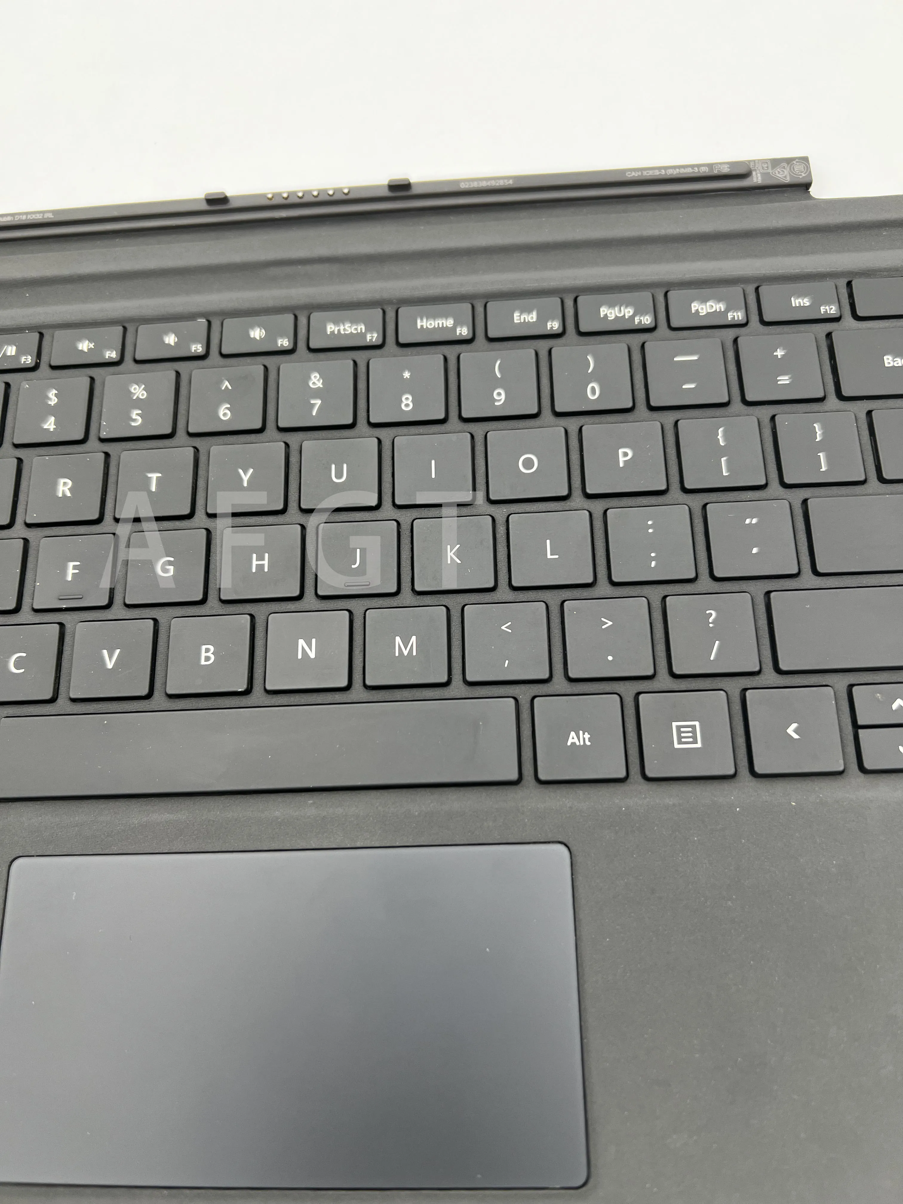 Imagem -03 - Substituição do Teclado Touchpad para Microsoft Surface Pro aa Mais Preto Versão dos Eua Tablet Microsoft Surface Pro4 Pro5 Pro6 Pro7 Pro7 Pro Original