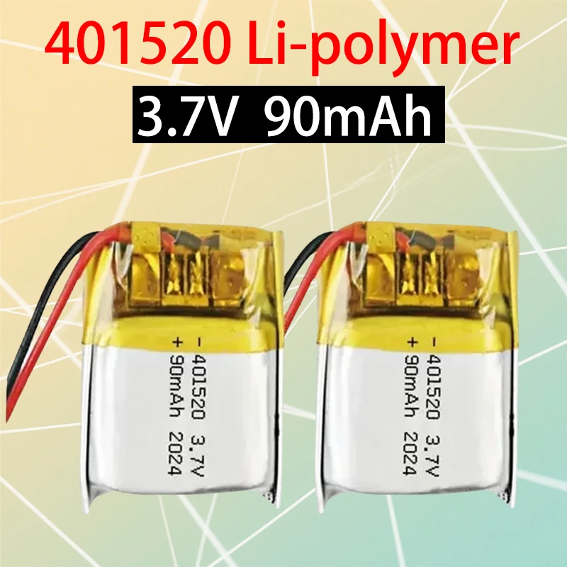 1-10Pcs 401520 3.7V Li-Polymer Battery Replacement for 401519 401420 Bluetooth Earphone Wireless Mouse Lipo Battery