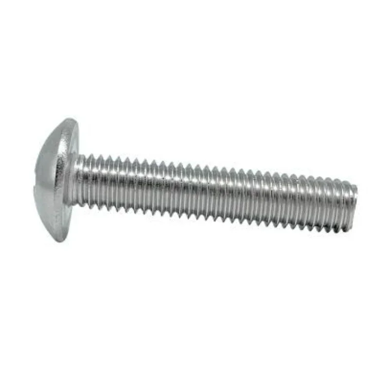 10/30/50/100pcs M4 M5 M6 M8 316 Stainless Steel Cross Recessed Truss Big Flat Head Screw Machine Mushroom Head Phillips Bolts