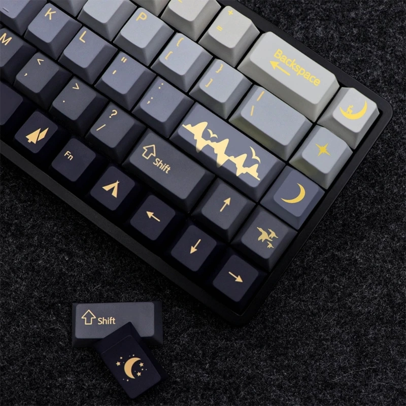 Dropship 136 Keycaps for 61/64/68/75/84/87/96/980/104/108 MXSwitches Mechanical Keyboards