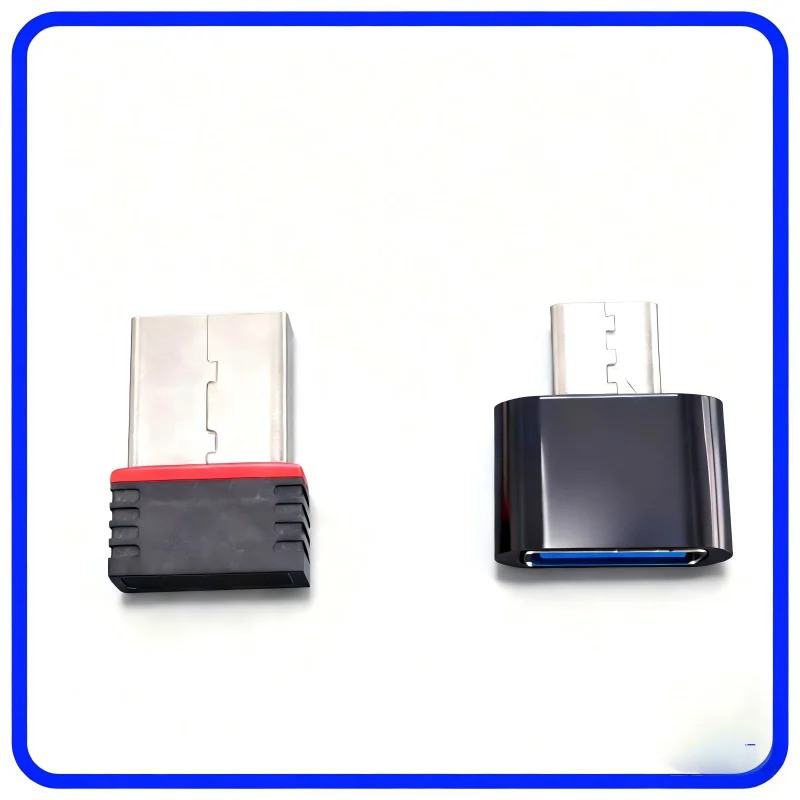 Adaptateur sans fil USB WiFi R36S avec convertisseur OTG type-c – Compatible avec la puce R36S/R36H/R36/R36PLUS, RTL8188FTV