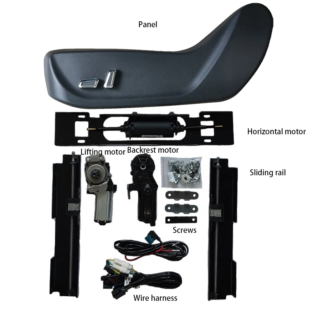 Painel ajustável do interruptor do carro, Assento elétrico para veículo, Acessório interior, OEM