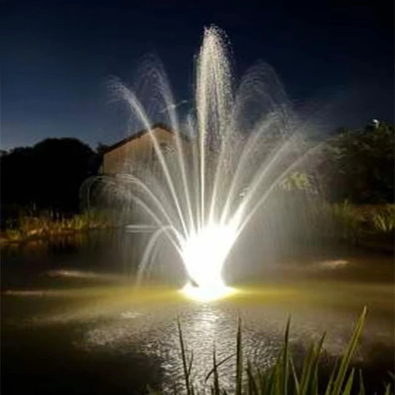 Pump aerator, large pond fountain, trade river garden stone swimming pool, faucet, floating submersible fountain