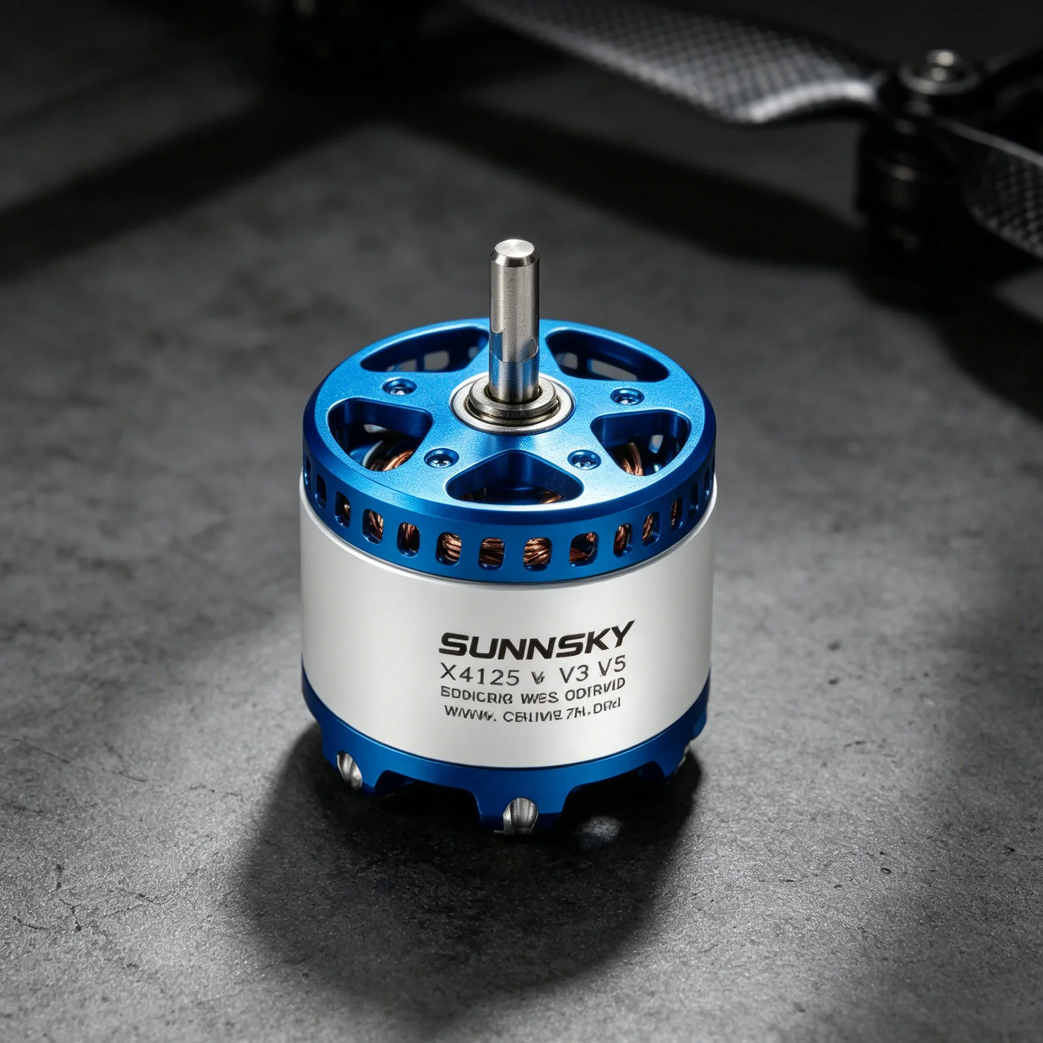 SkyDEl4125 V3 Brushless Motor High Power Efficiency Outrunner Motor for RC Fixed Wing Aircraft SunnySky X Series Professional Dr
